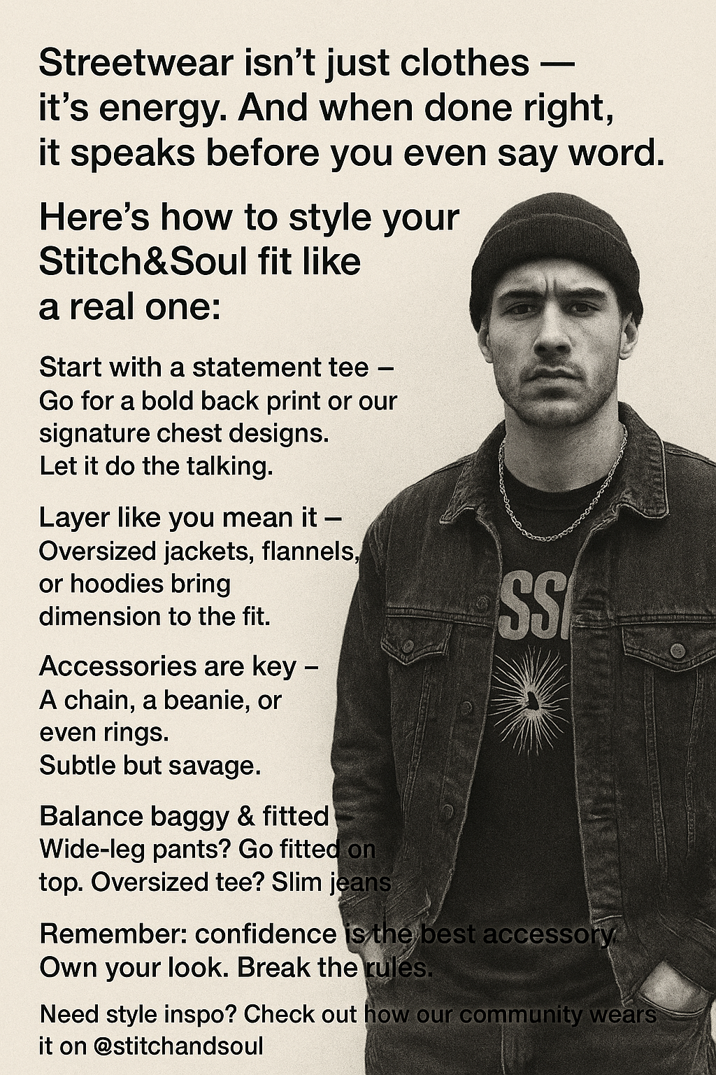 How to Style Streetwear Like a Pro (Without Looking Like You Tried Too Hard)